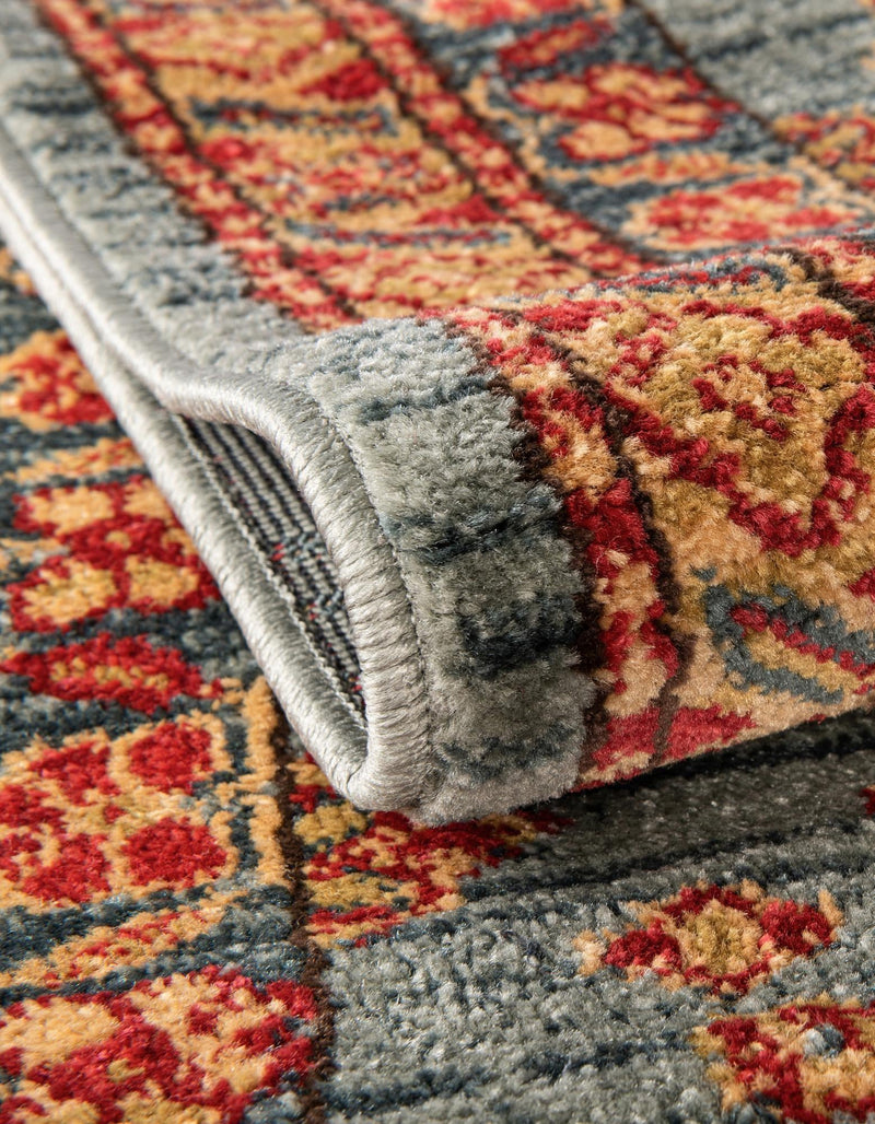 Persian Elegance Collection Area Rug -  Bushehr Rectangle Light Blue  lifestyle 10