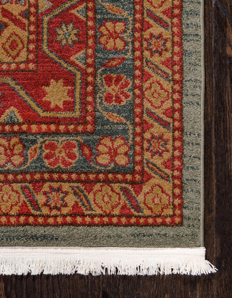 Persian Elegance Collection Area Rug -  Bushehr Rectangle Light Blue  lifestyle 11