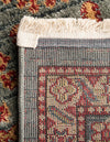 Persian Elegance Collection Area Rug -  Bushehr Rectangle Light Blue  lifestyle 12