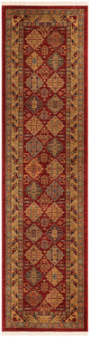 Persian Elegance Collection Area Rug -  Kashan Runner Red  lifestyle 12
