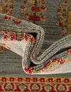 Zagros Oasis Collection Area Rug -  Dalahu Rectangle Light Blue  lifestyle 8