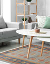 Zagros Oasis Collection Area Rug -  Dalahu Runner Light Blue  lifestyle 33