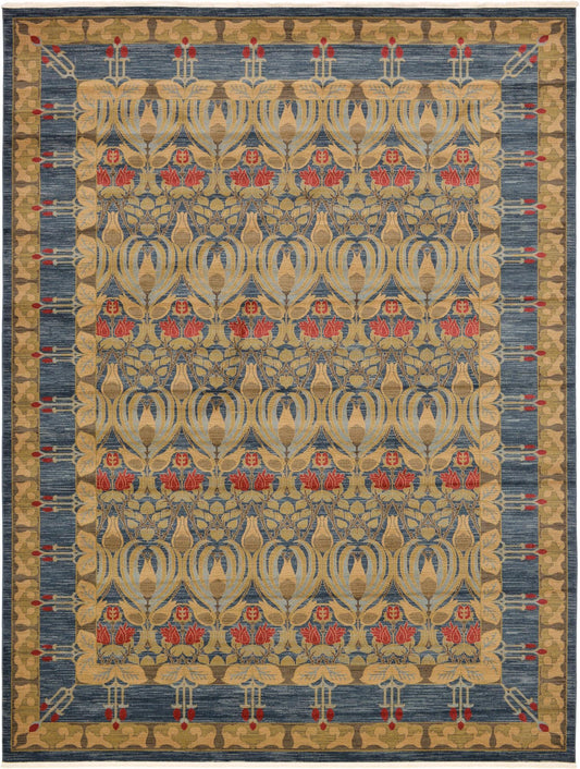 Chelsea Elegance Collection Area Rug -  Chelsea Rectangle Navy Blue Main