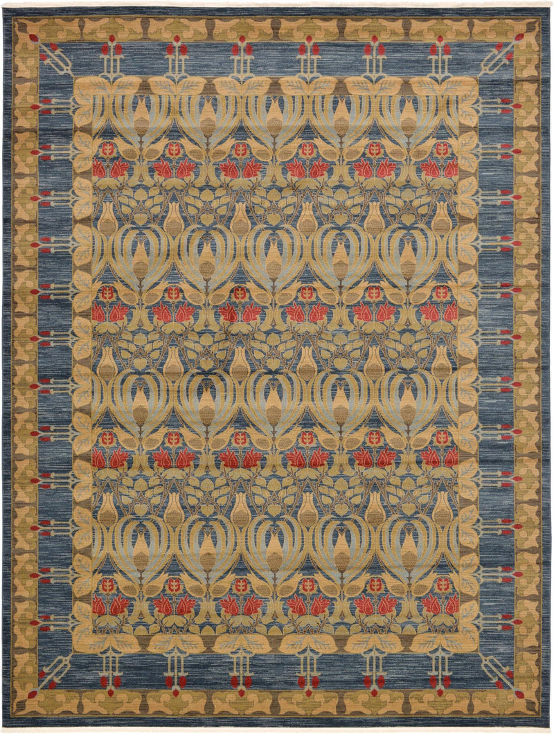 Chelsea Elegance Collection Area Rug -  Chelsea Rectangle Navy Blue Main