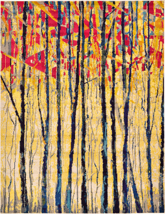 Marrakesh Elegance Collection Area Rug -  Erfoud Rectangle Yellow Main