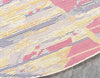 Marrakesh Elegance Collection Area Rug -  Taddert Round Yellow  lifestyle 10