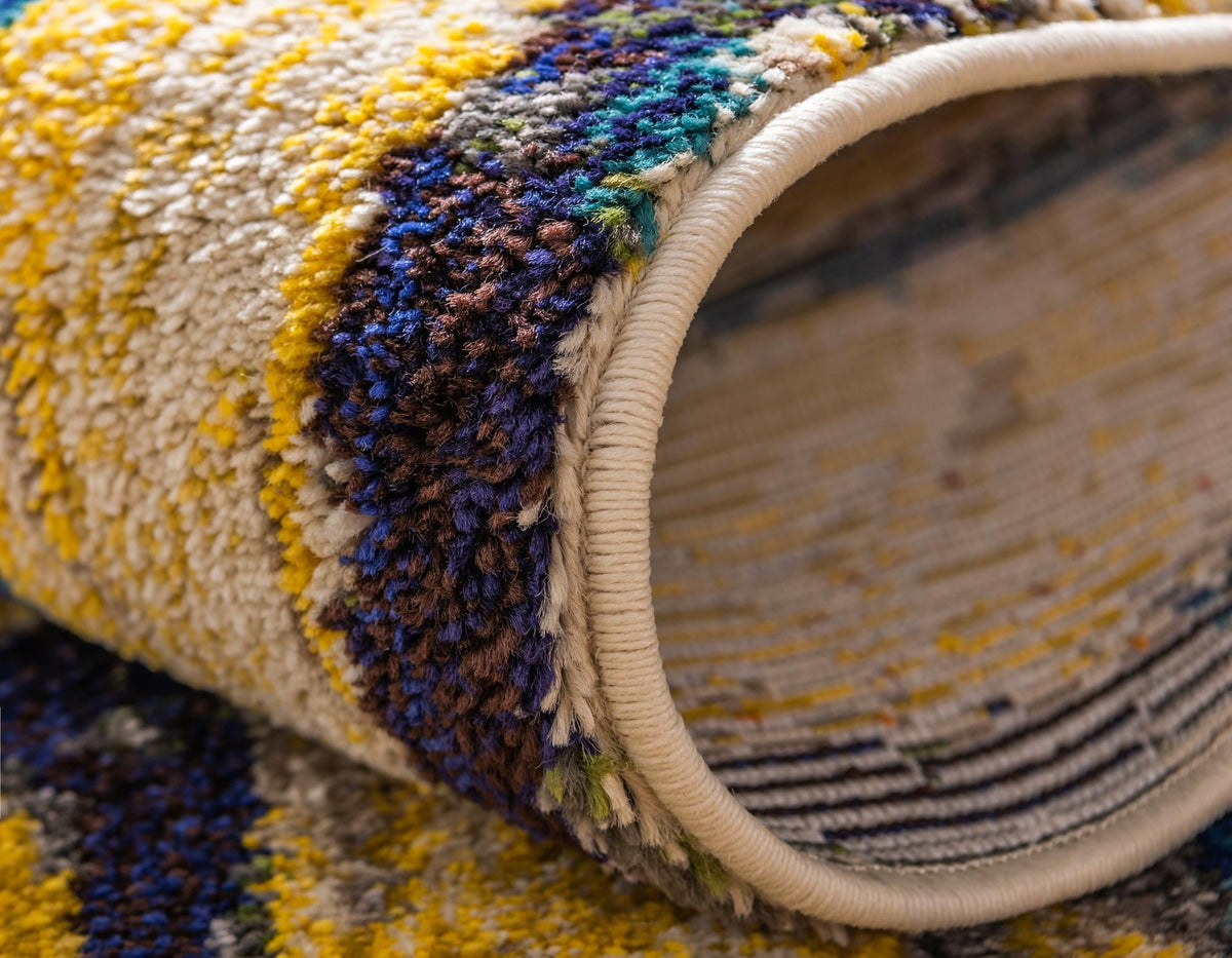 Marrakesh Elegance Collection Area Rug -  Erfoud Rectangle Yellow  lifestyle 7