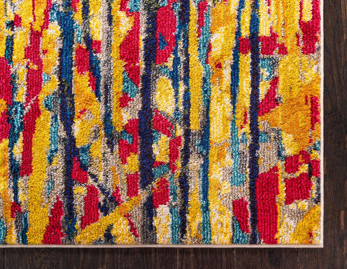 Marrakesh Elegance Collection Area Rug -  Erfoud Rectangle Yellow  lifestyle 9