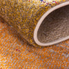 Marrakesh Elegance Collection Area Rug -  Guemar Round Orange  lifestyle 32