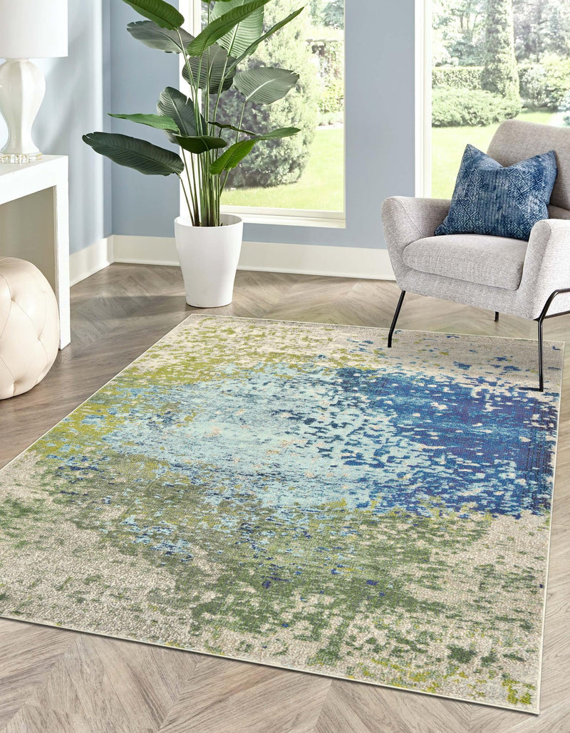 Marrakesh Elegance Collection Area Rug -  Boujad Rectangular Blue  lifestyle 32