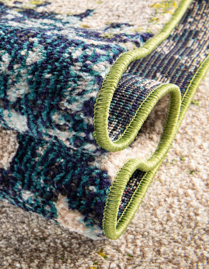 Marrakesh Elegance Collection Area Rug -  Boujad Rectangle Blue  lifestyle 22