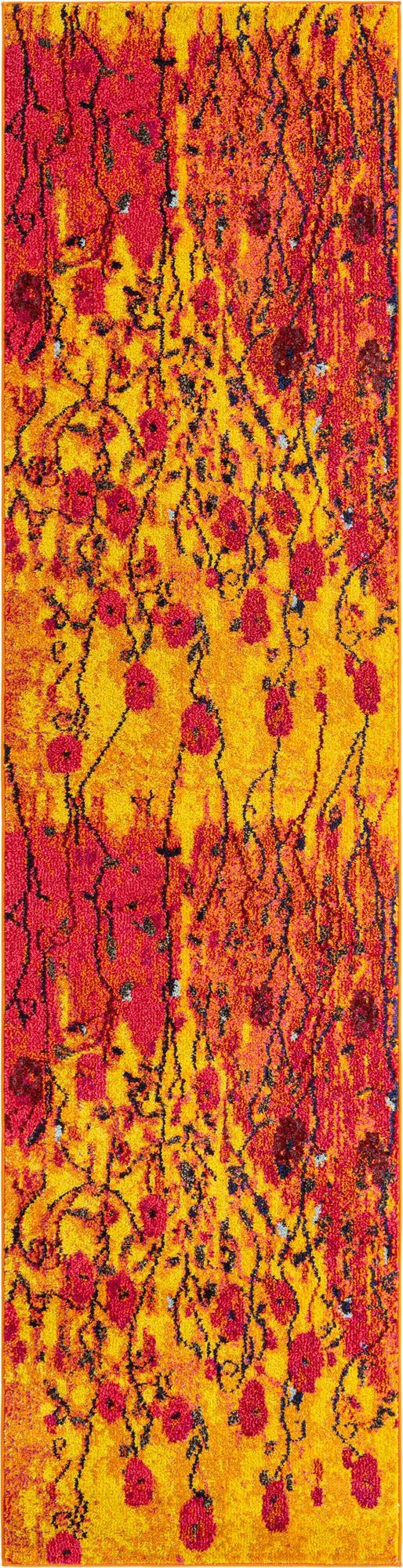 Marrakesh Elegance Collection Area Rug -  Guercif Runner Yellow  lifestyle 12