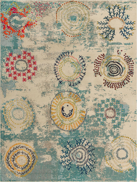 Marrakesh Elegance Collection Area Rug -  Goulmima Rectangle Beige Main