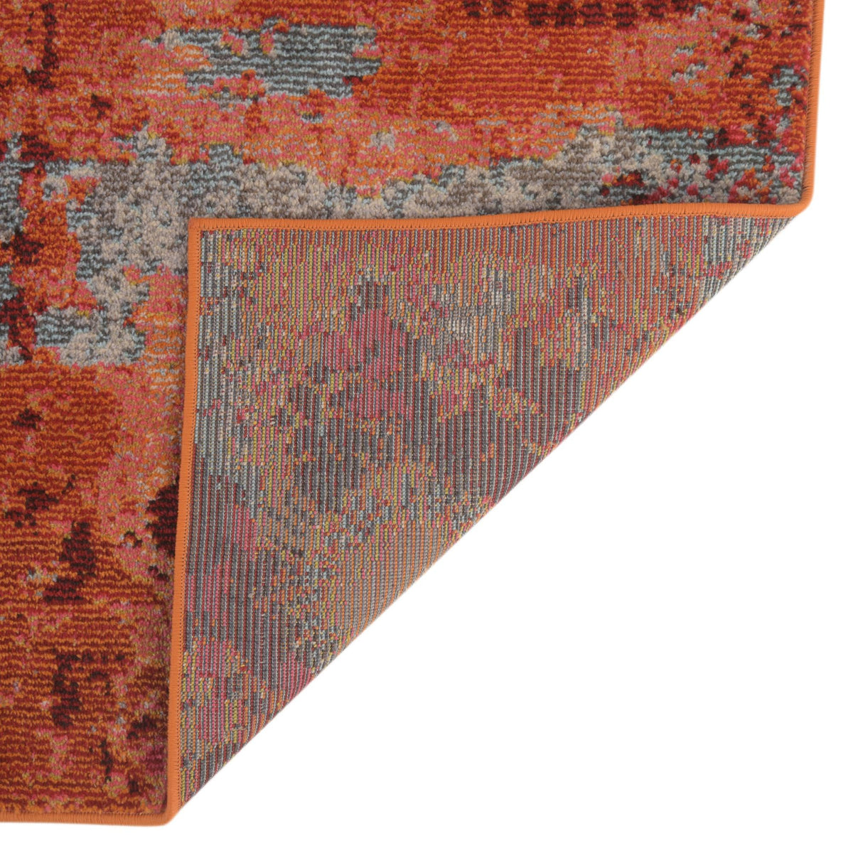 Marrakesh Elegance Collection Area Rug -  Goulmima Rectangle Orange  lifestyle 18