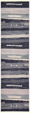 Zagros Oasis Collection Area Rug -  Lordegan Runner Dark Gray  lifestyle 31
