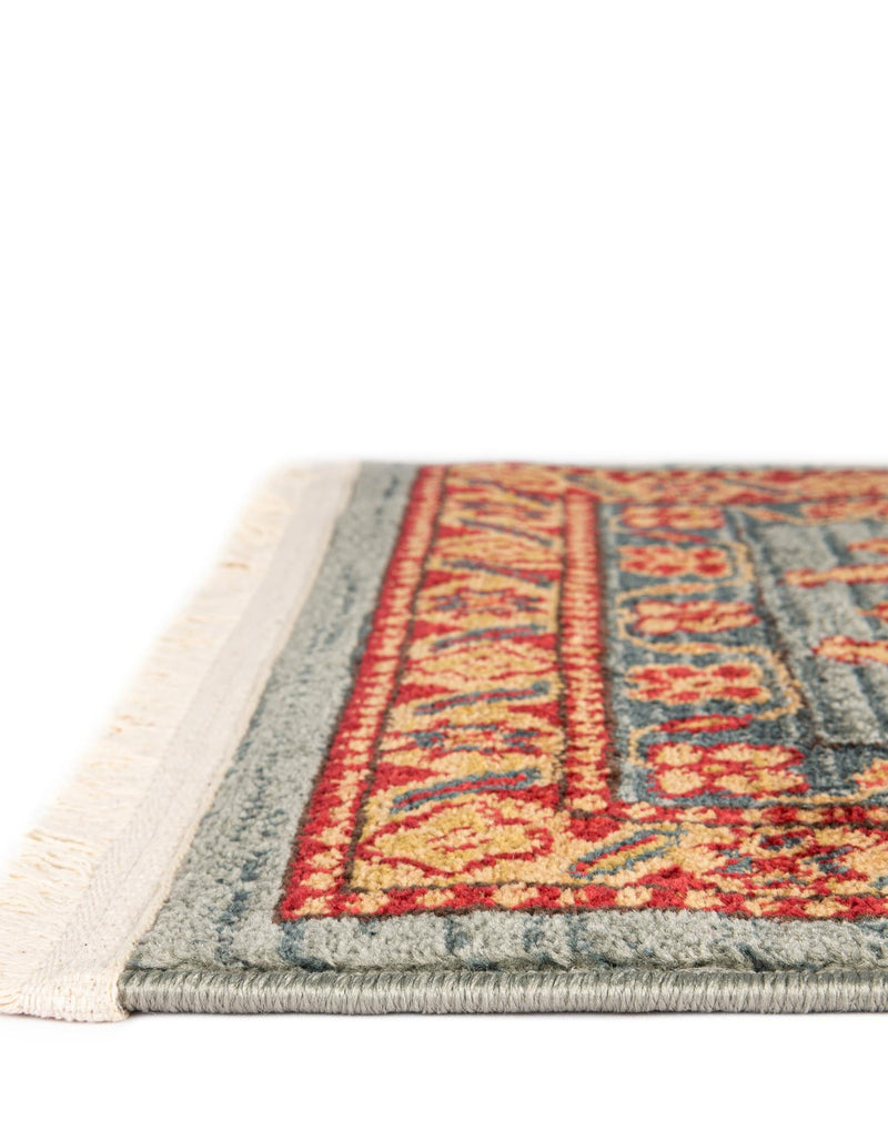 Persian Elegance Collection Area Rug -  Bushehr Rectangle Light Blue  lifestyle 2