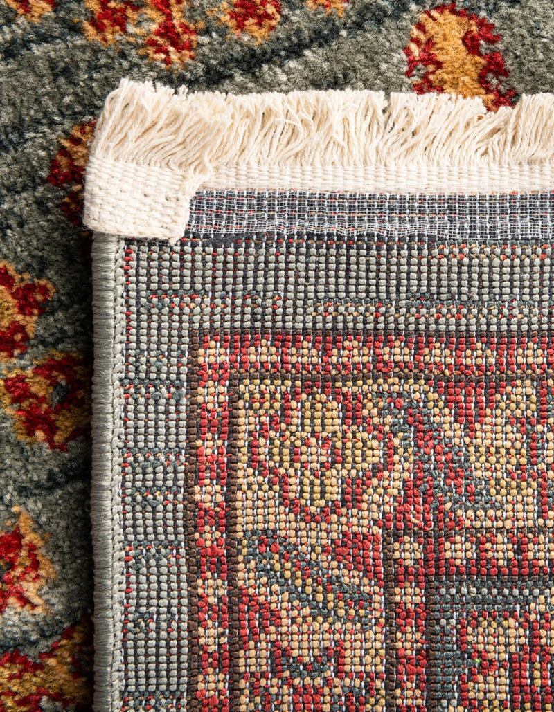 Persian Elegance Collection Area Rug -  Bushehr Rectangle Light Blue  lifestyle 3