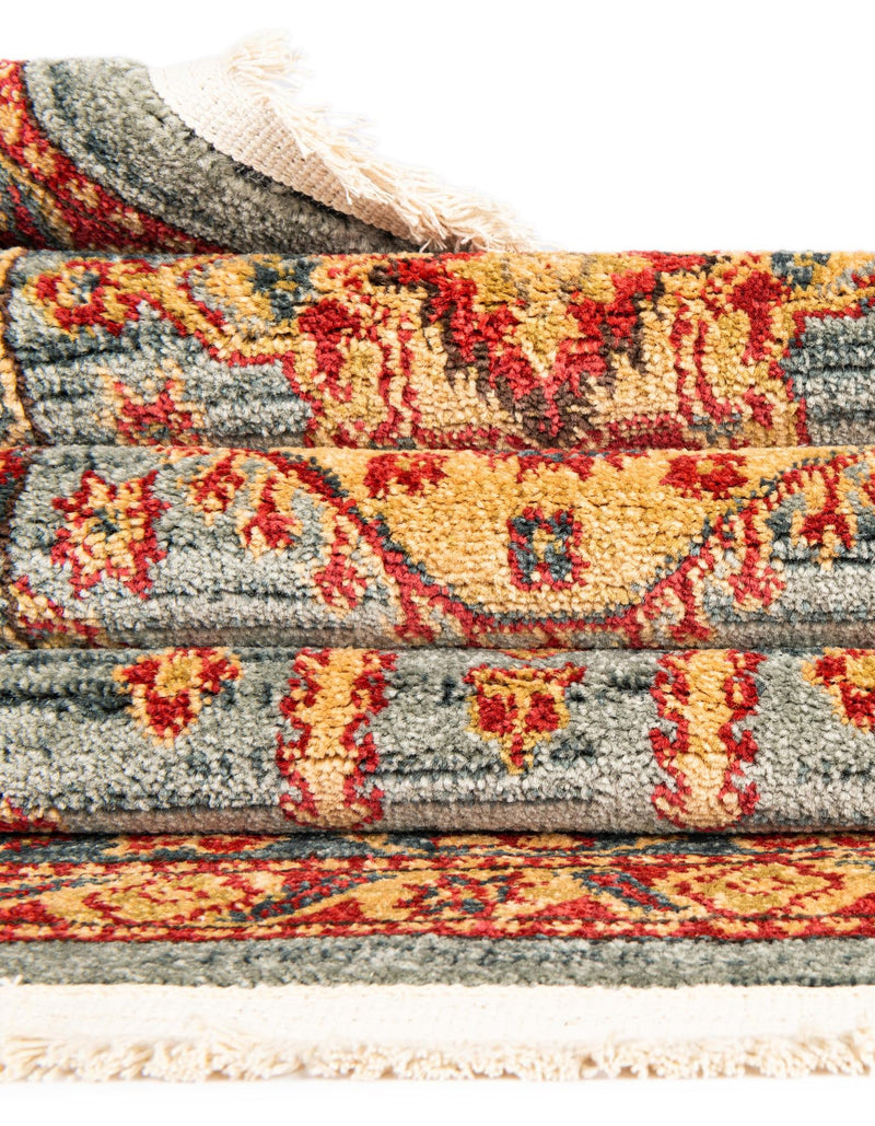 Persian Elegance Collection Area Rug -  Bushehr Rectangular Light Blue  lifestyle 50