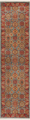 Persian Elegance Collection Area Rug -  Nain Runner Light Blue  lifestyle 8