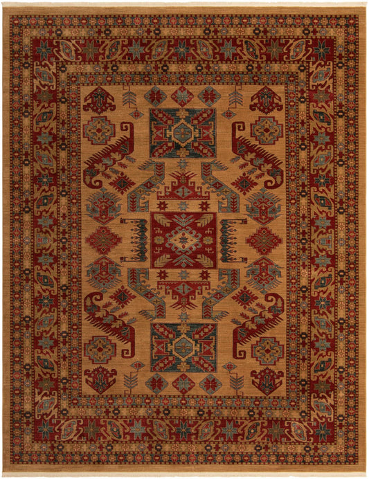 Persian Elegance Collection Area Rug -  Arak Rectangle Beige Main