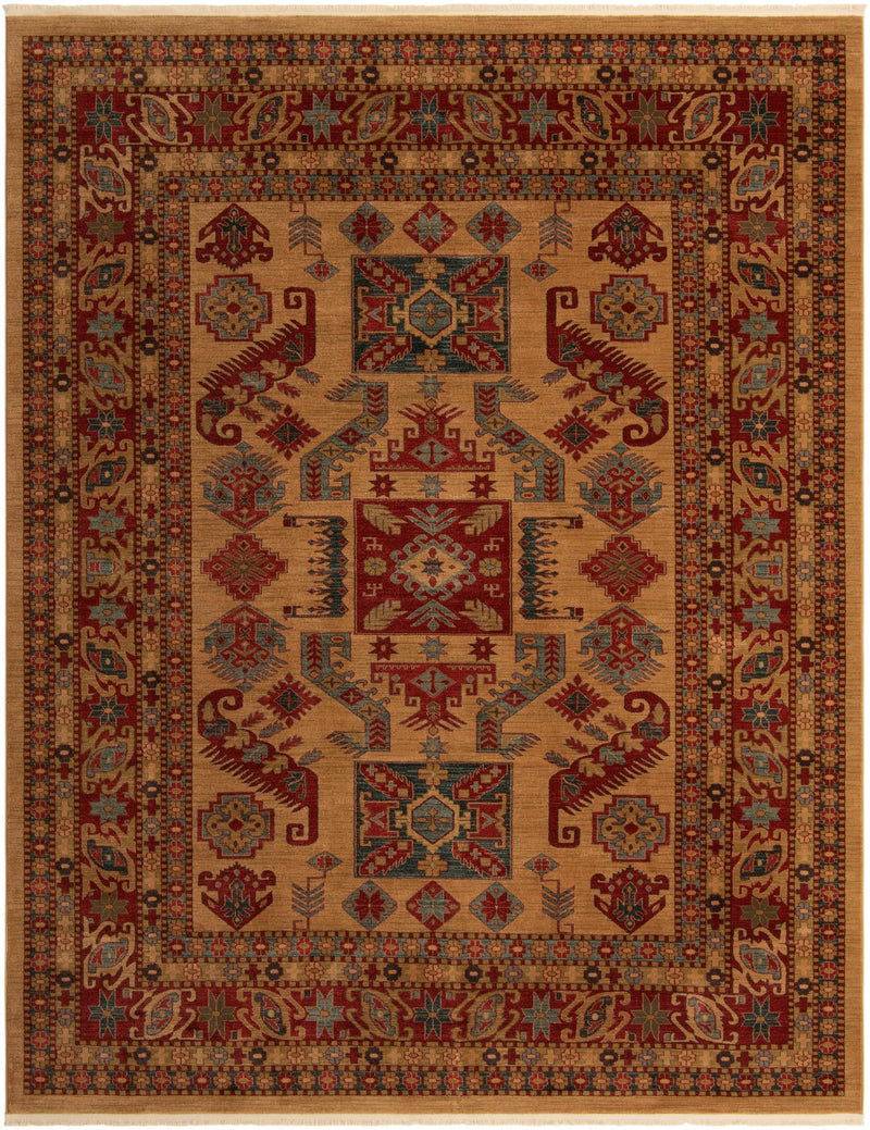 Persian Elegance Collection Area Rug -  Arak Rectangle Beige Main