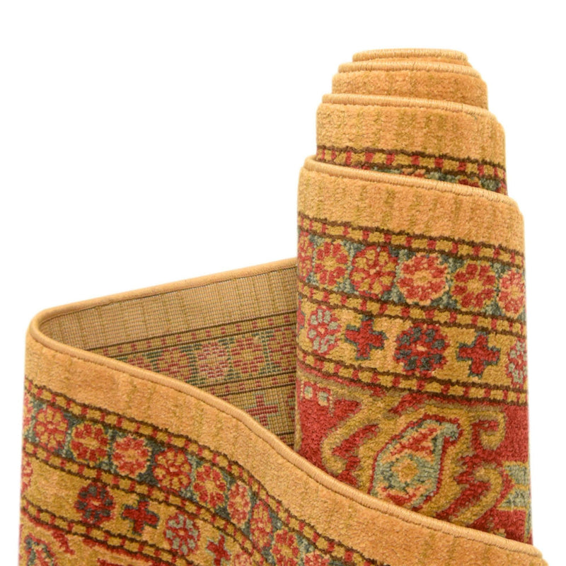 Persian Elegance Collection Area Rug -  Arak Rectangle Beige  lifestyle 11