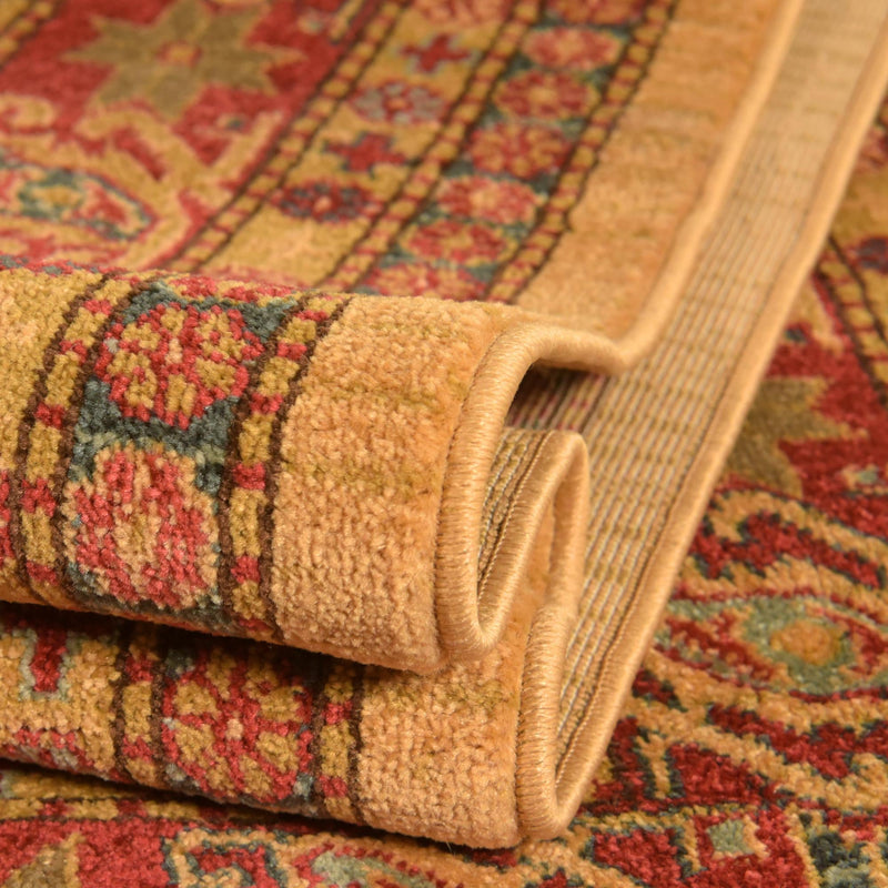 Persian Elegance Collection Area Rug -  Arak Rectangle Beige  lifestyle 13
