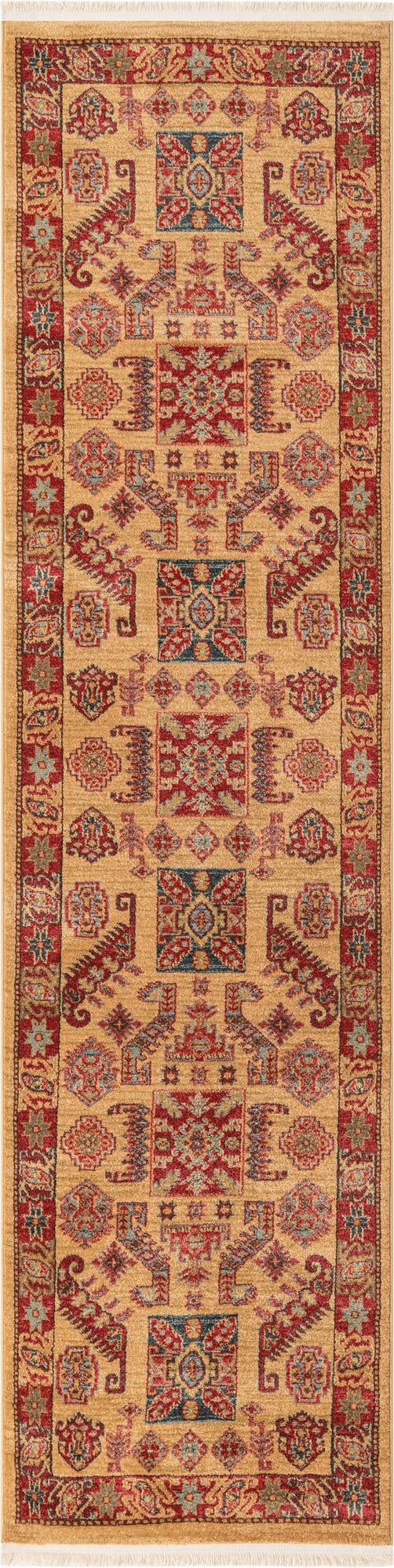 Persian Elegance Collection Area Rug -  Arak Runner Beige  lifestyle 18