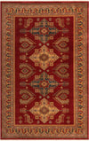 Persian Elegance Collection Area Rug -  Mashhad Rectangular Red  lifestyle 8