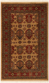 Persian Elegance Collection Area Rug -  Kish Rectangle Beige Main