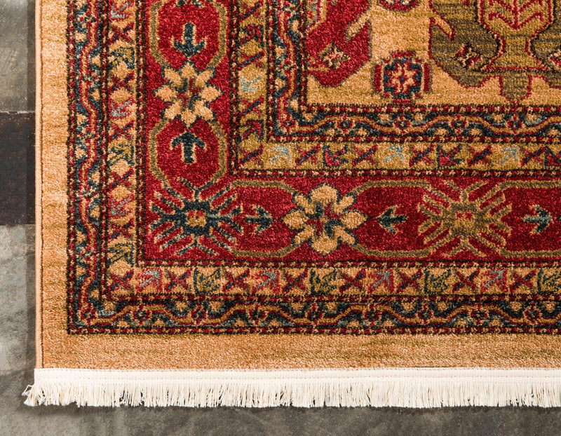 Persian Elegance Collection Area Rug -  Kish Rectangular Beige  lifestyle 33