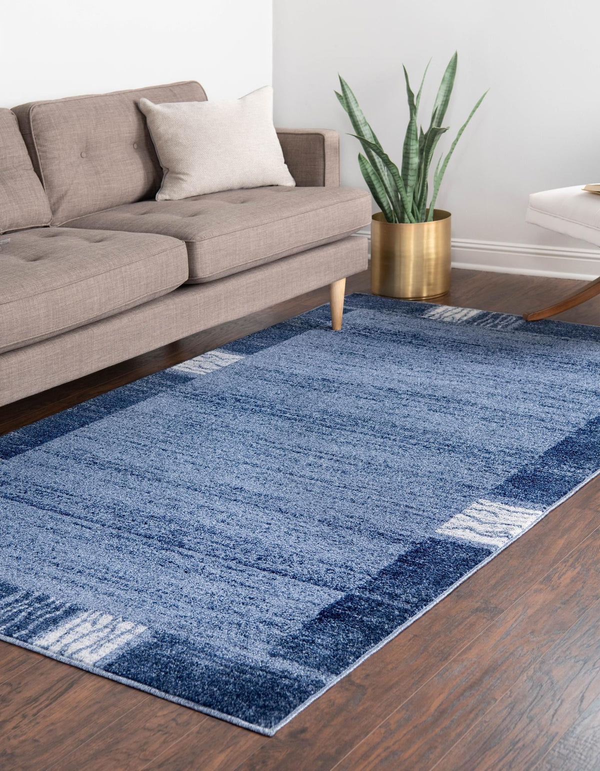 Studio Haven Collection Area Rug - Atelier Rectangle Light Blue  lifestyle 9