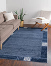 Studio Haven Collection Area Rug - Atelier Rectangle Light Blue  lifestyle 33
