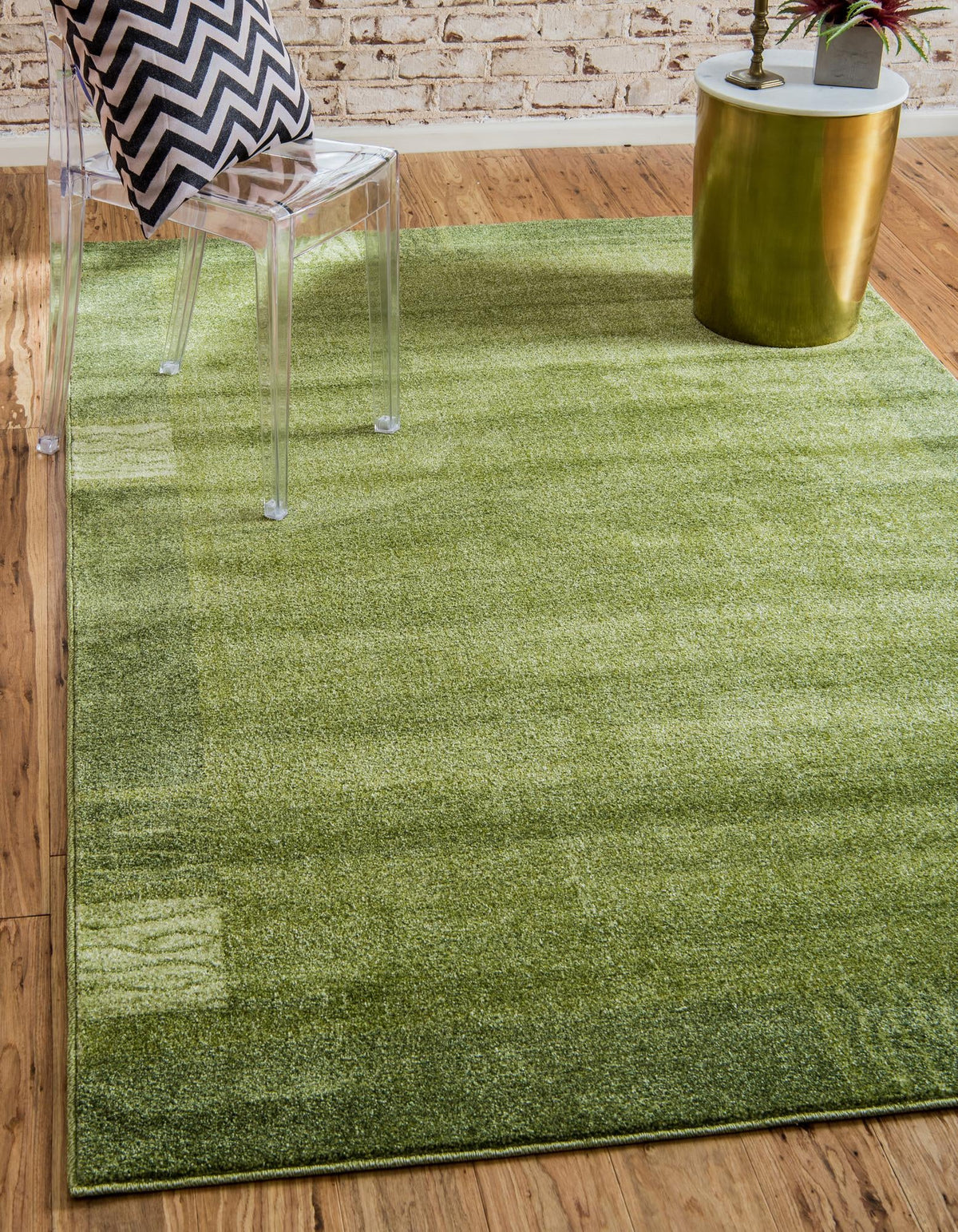 Studio Haven Collection Area Rug - Atelier Rectangle Light Green  lifestyle 11
