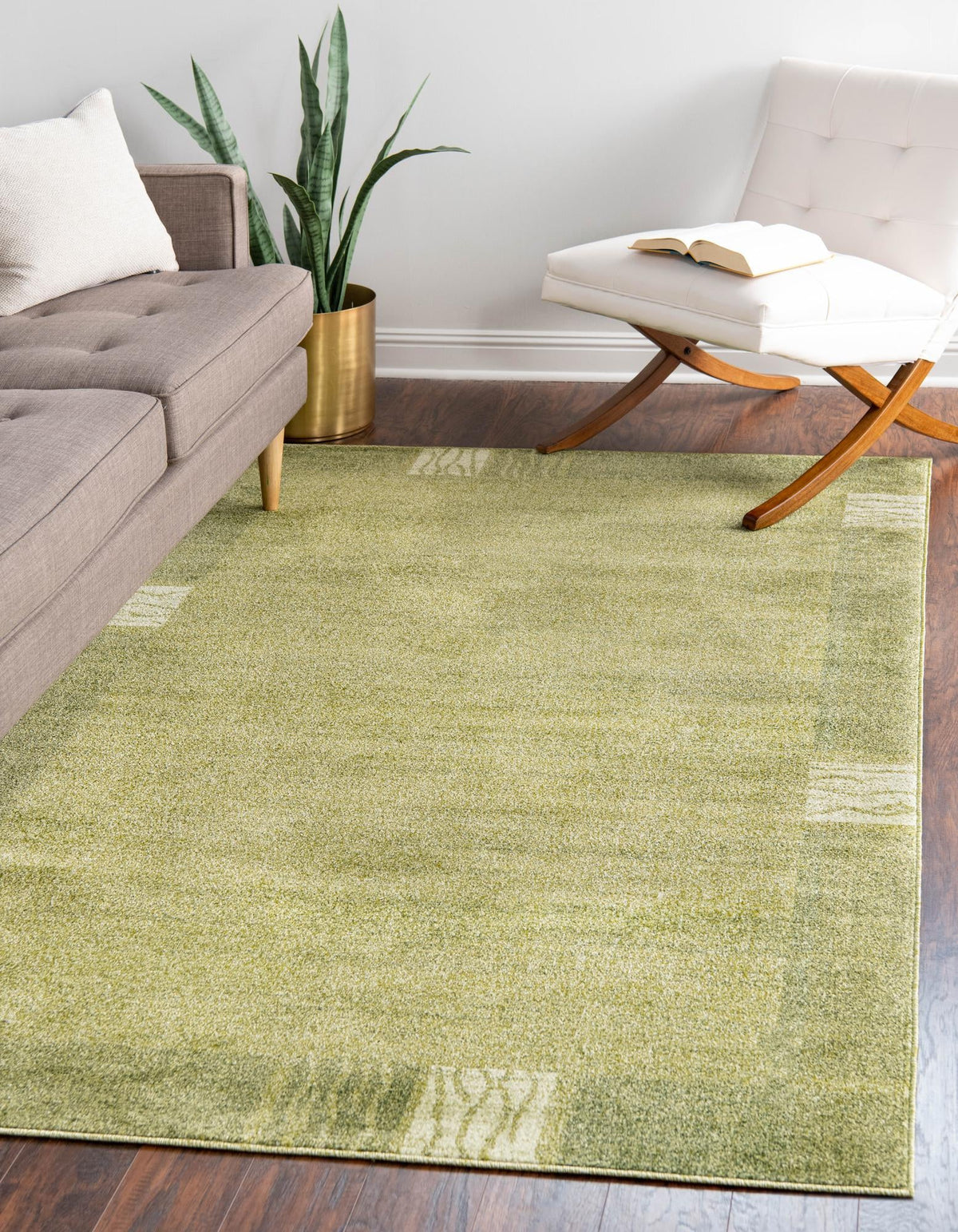 Studio Haven Collection Area Rug - Atelier Rectangle Light Green  lifestyle 4