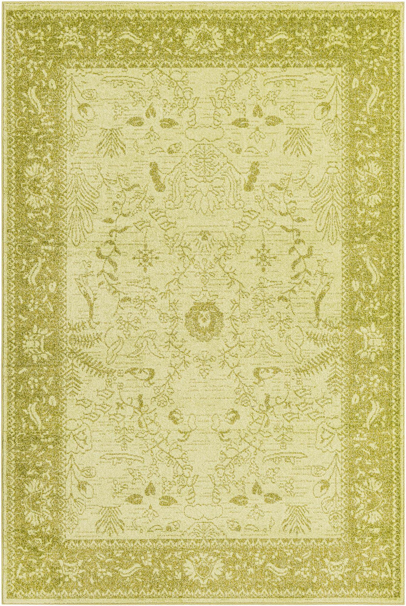 Horizon Collection Area Rug -  Apex (Light Green) Rectangle Light Green  lifestyle 5
