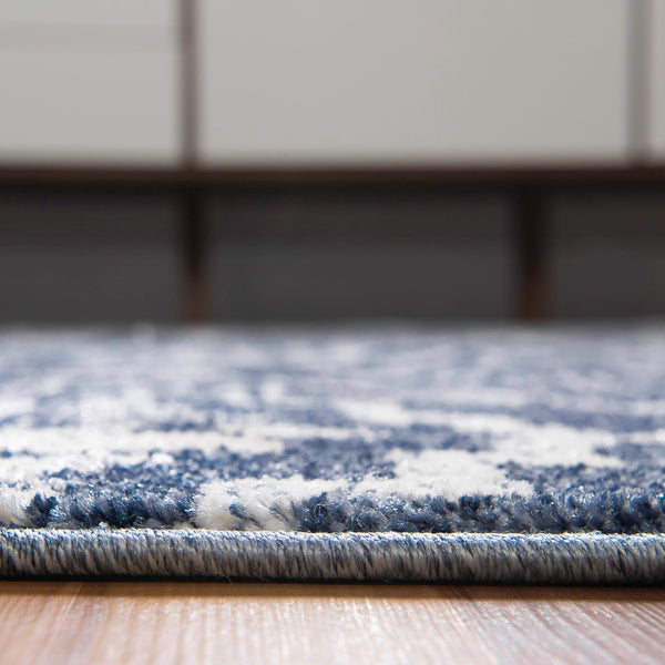 Venetian Tapestry Collection Area Rug -  Cannaregio Rectangle Blue  lifestyle 22