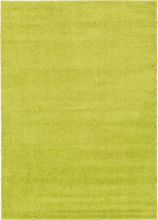 Solid Shag Seaside Collection Area Rug - Glenview Rectangle Light Green Main