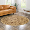Jaipur Elegance Collection Area Rug -  Mani Round Cream  lifestyle 61