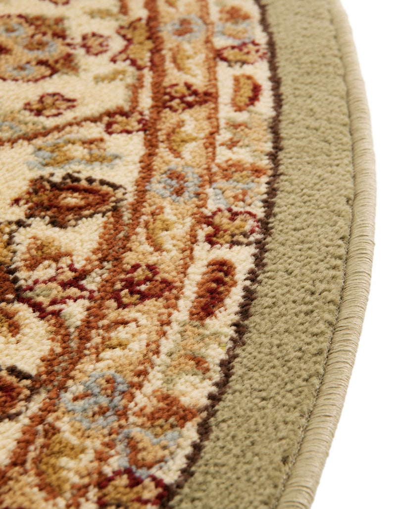 Jaipur Elegance Collection Area Rug -  City Round Light Green  lifestyle 41