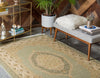 Chelsea Elegance Collection Area Rug -  Thames Rectangular Light Green  lifestyle 11