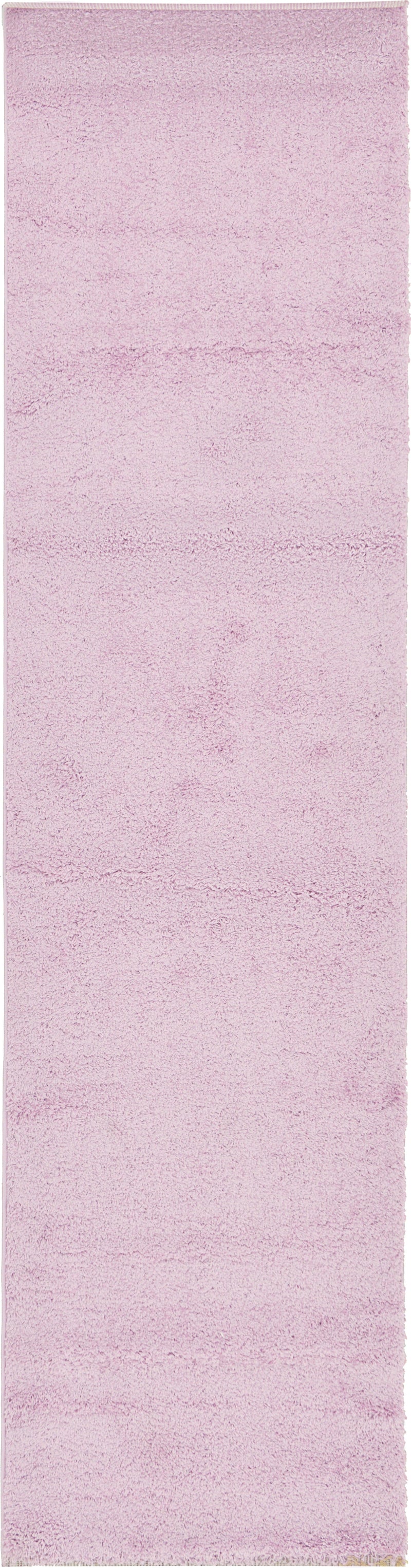 Solid Shag Seaside Collection Area Rug - Glenview (Pink) Runner Pink Main