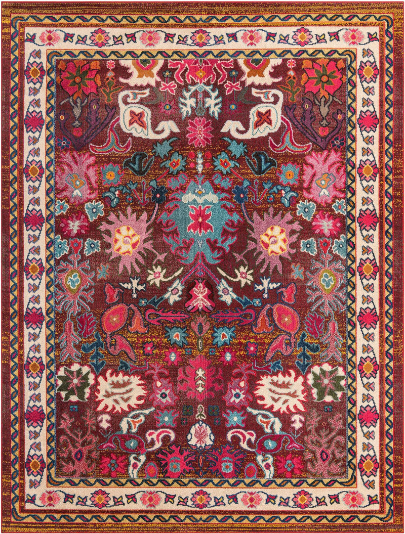 Chateau Elegance Collection Area Rug - Versailles Rectangle Multi Main