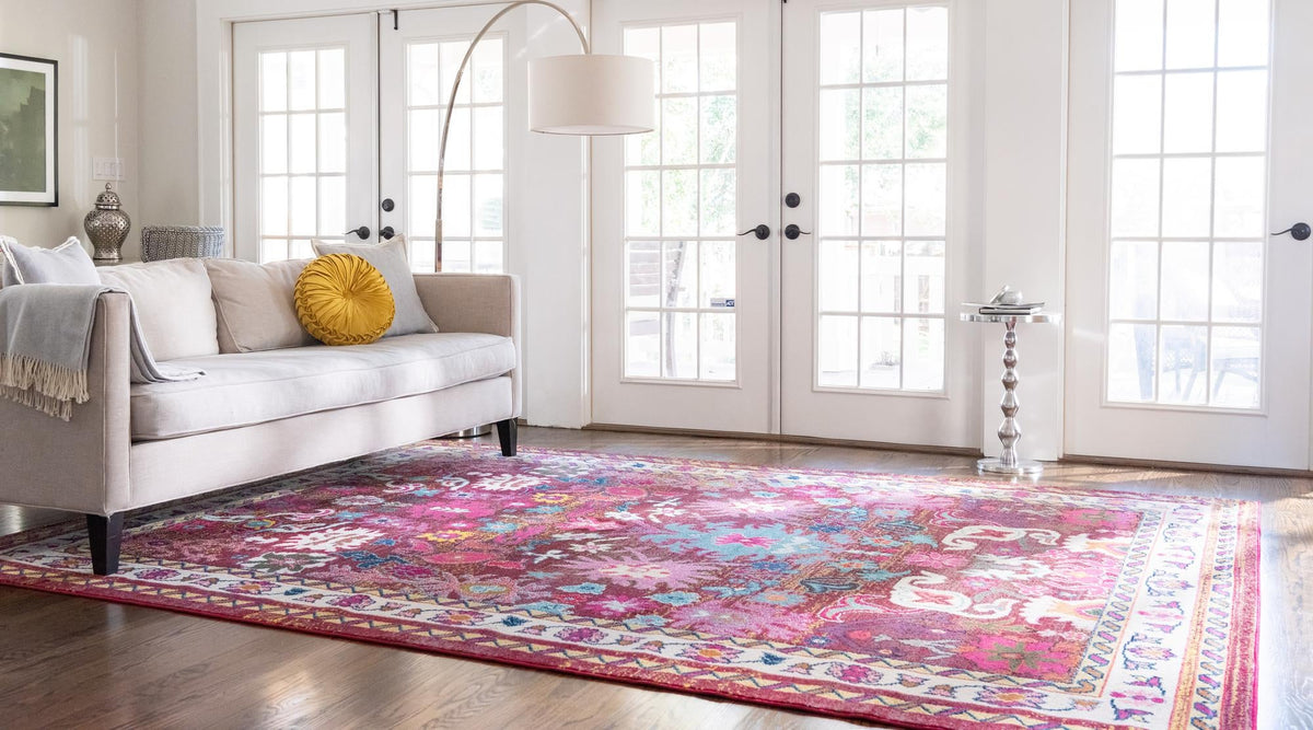 Chateau Elegance Collection Area Rug - Versailles Rectangle Multi  lifestyle 3