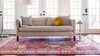 Chateau Elegance Collection Area Rug - Versailles Rectangular Multi  lifestyle 29