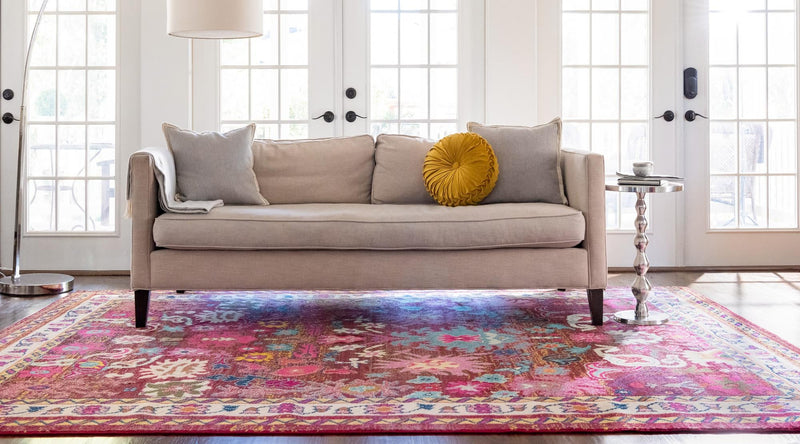 Chateau Elegance Collection Area Rug - Versailles Rectangular Multi  lifestyle 29
