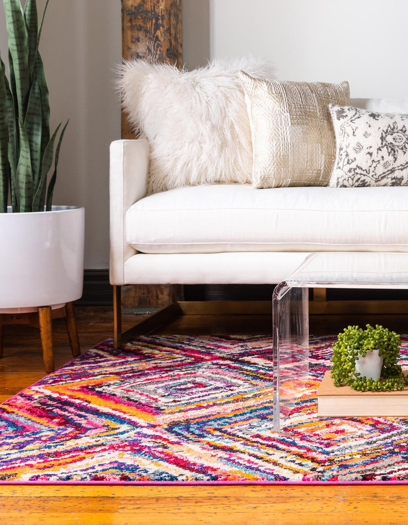 Marrakesh Elegance Collection Area Rug -  Zerktouni Rectangle Multi  lifestyle 4