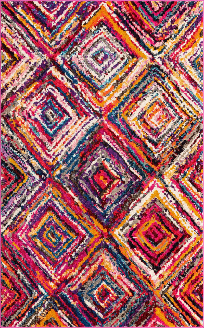 Marrakesh Elegance Collection Area Rug -  Zerktouni Rectangle Multi Main