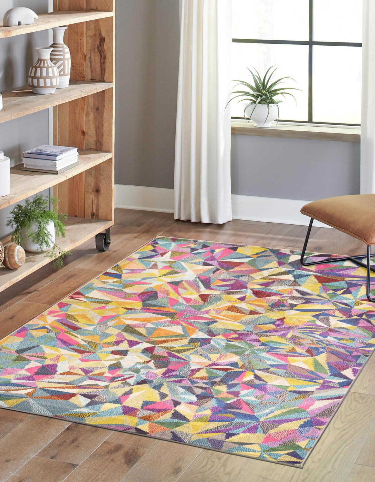 Marrakesh Elegance Collection Area Rug -  Toubkal Rectangle Multi  lifestyle 2