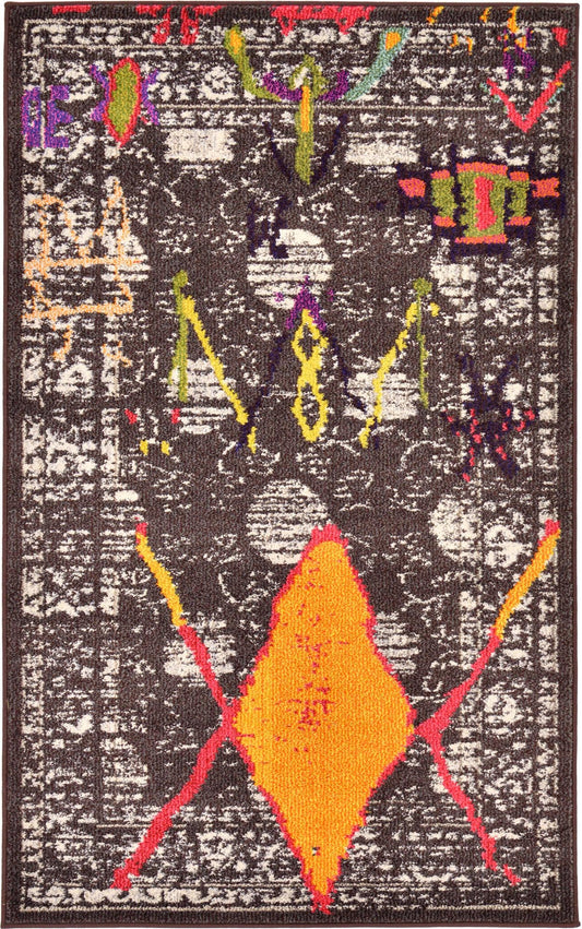 Sedona Vista Collection Area Rug -  Adobe Rectangle Brown Main